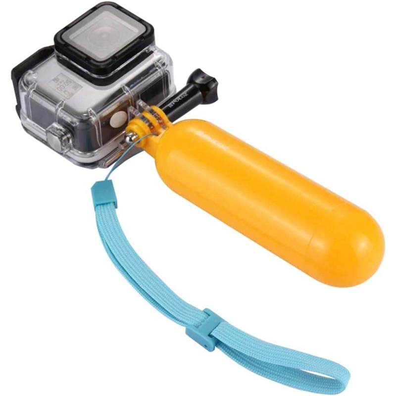 Picture of Go pro hero 8 7 5 কালো h9 sjcam sj5000 sj7 sj6 yi 4k go pro আনুষাঙ্গিকের জন্য gopro ফ্লোট ববার হ্যান্ড গ্রিপ মাউন্টের জন্য শুট-Yellow