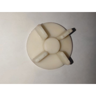 Picture of Blender Motor Coupler 5CM 4 Teeth Round No Screw or With Screw White 1 pcc