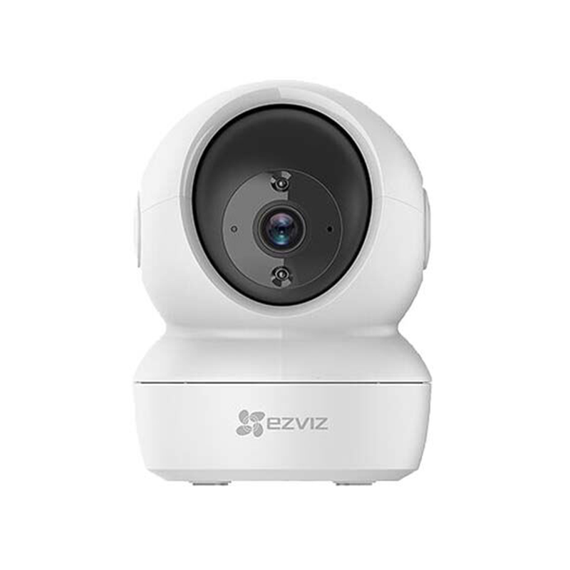 Picture of EZVIZ C6N Wireless Full HD 360⁰ Home Camera 1080P with Night Vision Indoor Home, Smart IR, Motion Detection, Auto Tracking, Baby/Pet Monitor, 2-Way Audio, Works with Alexa and Google-White
