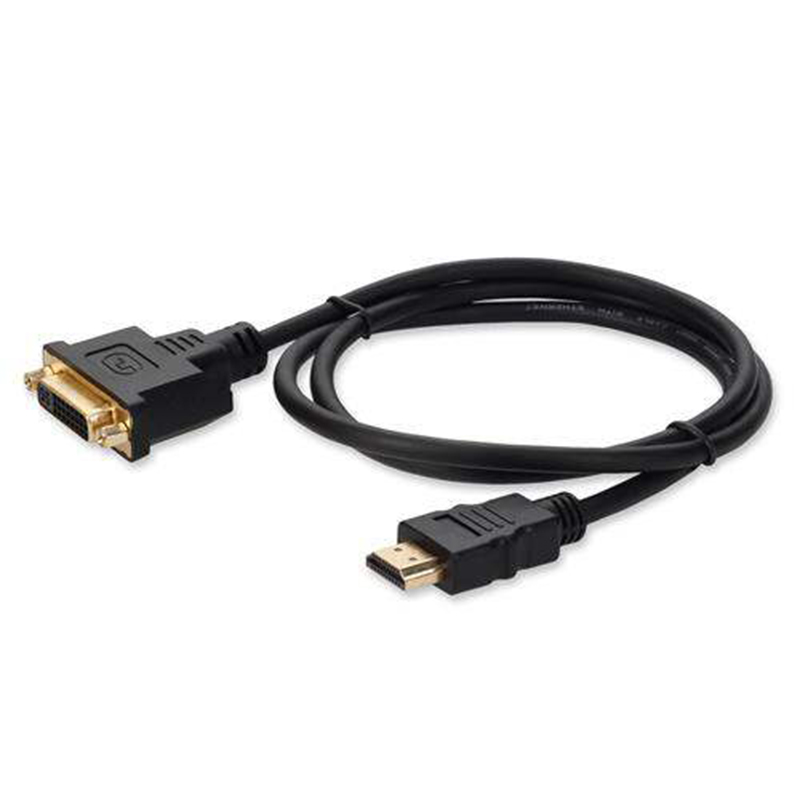 Picture of HDMI to DVI-D (D-PORT)Video Cable Adapter-HDMI Male to DVI Male-HDMI to DVI Cable 1.5m/5ft-Black