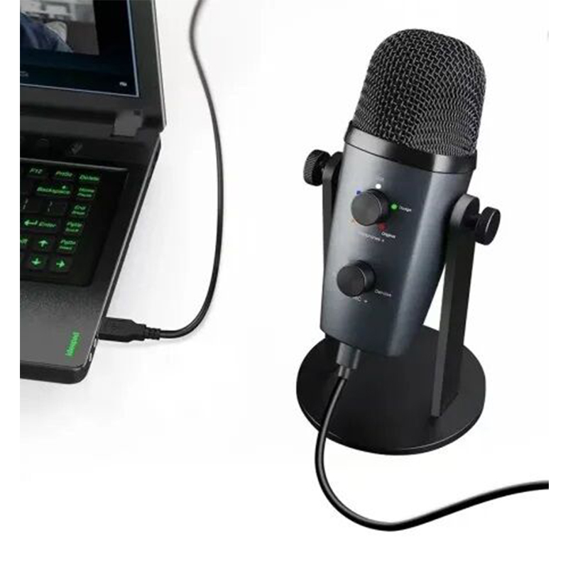 Picture of Jmary MC-PW10 Professional USB Microphone For Streaming / Recordings-Black