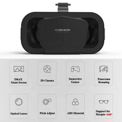 Picture of VR Shinecon G10 Standard Edition Gaming Glasses Virtual Reality VR Glasses for 4.7-7 inch mobile phones-Multicolor