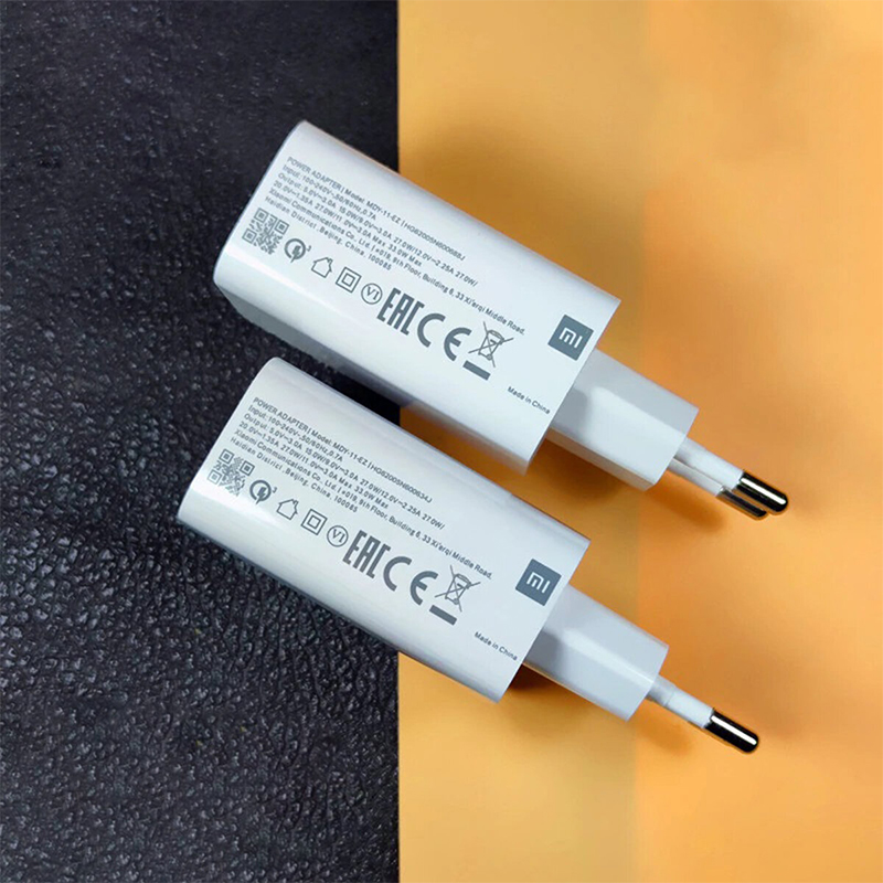 Picture of Xiaomi 33W Eu Turbo Fast Charger Qc4.0 Adapter 100Cm 5A Type C Cable For Mi 11 10 9 10T Pro 5G 9T Pro Redmi K30S Note9S - Charger-Multi-color