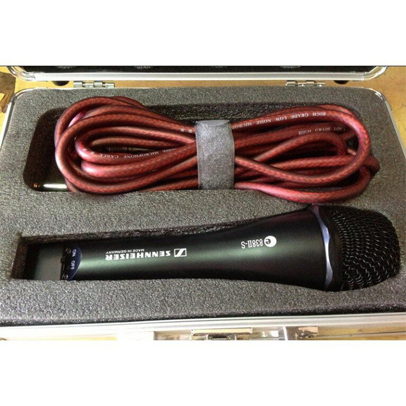 Picture of Professional Heavy-Duty Microphone Sennheiser E 838II-S Made in Germany Black-Black