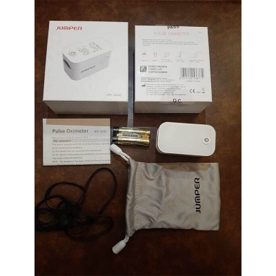 Picture of Jumper Fingertip Pulse Oximeter JPD 500-G (LED VERSION) Fingertip Pulse Oximeter (CE & FDA Approved)-Multicolor