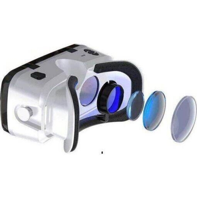 Picture of VR SHINECON Thousand Magic Mirror VR Glasses G04BS Bluetooth Headset Version 3D Virtual Reality Helmet Smartphone-Black