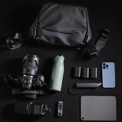 Picture of Ulanzi PB008 DSLR Camera Bag Waterproof Shoulder Video Camera Case For Canon Nikon Sony Lens Pouch photography Photo Bag-Black
