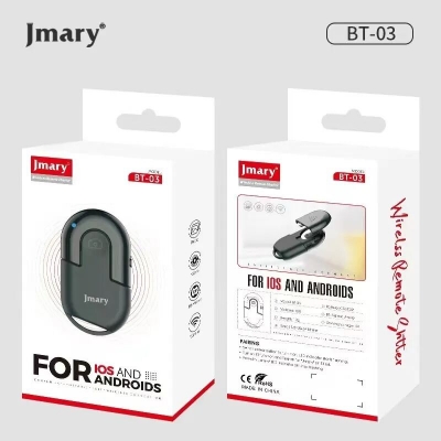 Picture of Jmary BT-03 Wireless Selfie Remote Control Phone Camera BT Shutter Button for Smartphone Photos Videos
