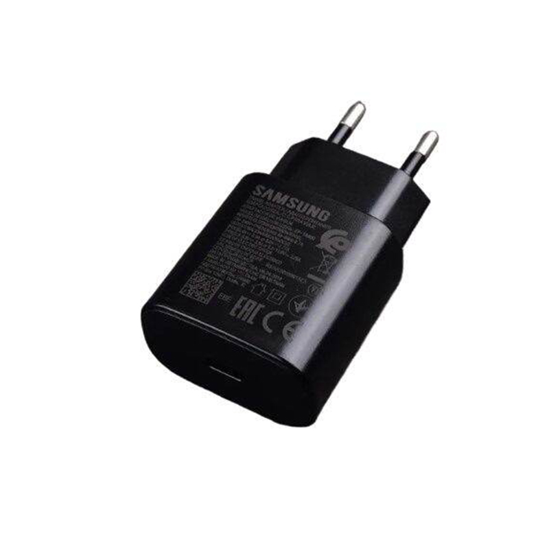 Picture of Samsung 25W USB-C Power Adapter with Cable Official Product-Black