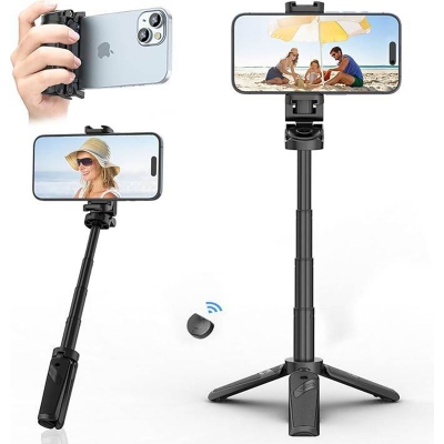 Picture of Ulanzi JJ02 Extendable Grip Phone Tripod with Remote M004-Black
