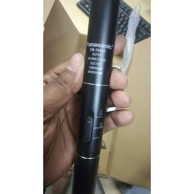 Picture of EM-2800A High Performance Boom Microphone Electret Condenser Microphone-Black