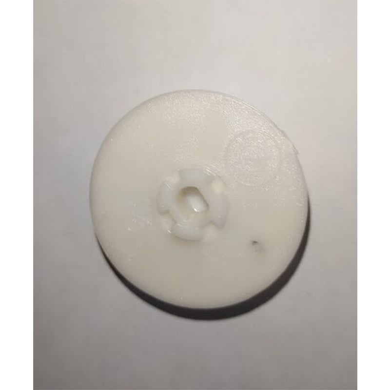 Picture of Blender Motor Coupler 5CM 4 Teeth Round No Screw or With Screw White 1 pcc