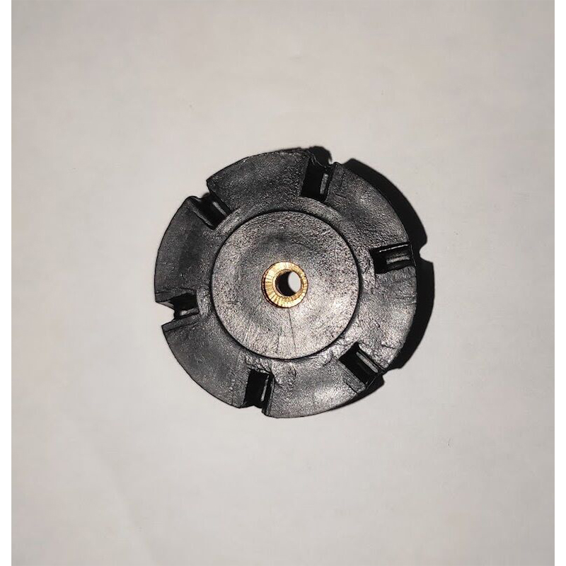 Picture of Blender Motor Connector Spare Parts Plastic Pulley 3.5cm 6 teeth Black  - 1pcs-Black