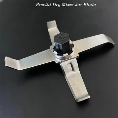 Picture of Multipurpose Mixer Changeable Blades 4 teeth Silver  - 1 pcs-Silver