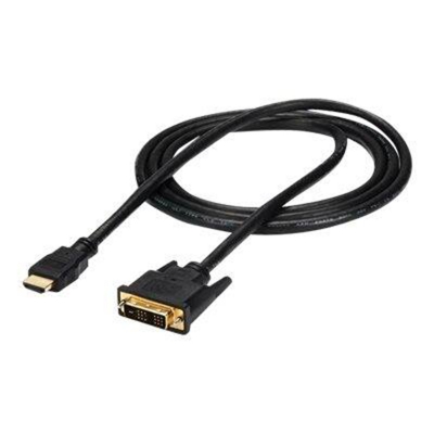 Picture of HDMI to DVI-D (D-PORT)Video Cable Adapter-HDMI Male to DVI Male-HDMI to DVI Cable 1.5m/5ft-Black