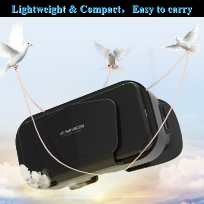 Picture of VR Shinecon G10 Standard Edition Gaming Glasses Virtual Reality VR Glasses for 4.7-7 inch mobile phones-Multicolor