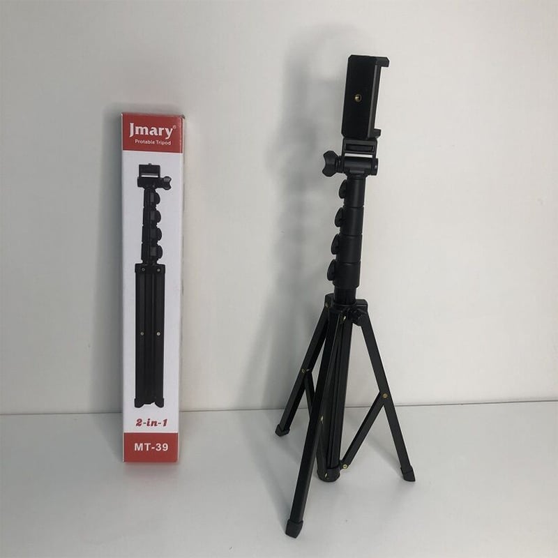 Picture of Jmary MT-39 Portable Tripod And Selfie Stick Combo-Black
