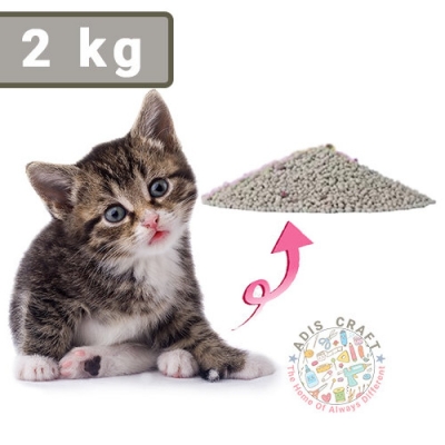 Picture of Loose Clumping Cat Litter THE ULTIMATE CHOICE FOR A HYGIENIC 2 kg