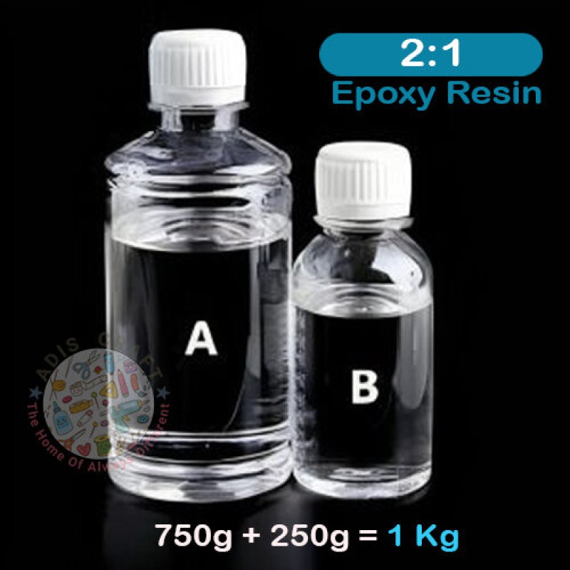Picture of Loose 2:1 Epoxy Resin With Hardener 50gm 100gm 150gm 1kg Economy Pack
