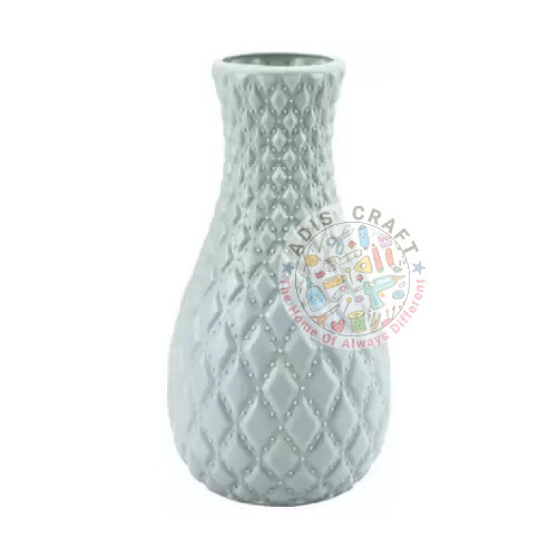 Picture of Mordern Diamond pattern plastic flower vase pot for home Living Room decoration (1psc)
