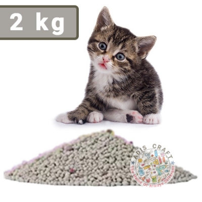 Picture of Loose Clumping Cat Litter THE ULTIMATE CHOICE FOR A HYGIENIC 2 kg