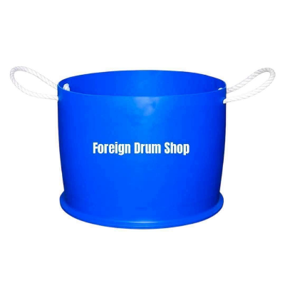 Picture of Foreign cut drum for planting tree on the roof (Mouth part). 120 Liter.
