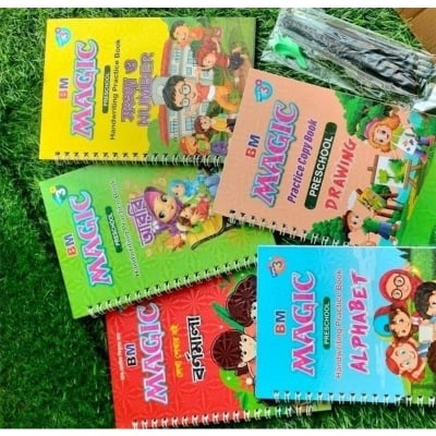 Picture of Magic Handwriting Practice Book For kids 5 PCS Set