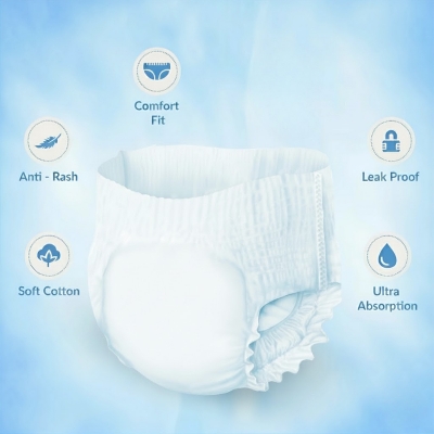Picture of Mum Mum Baby Pant Diaper L-34 pcs (9-14 kg)