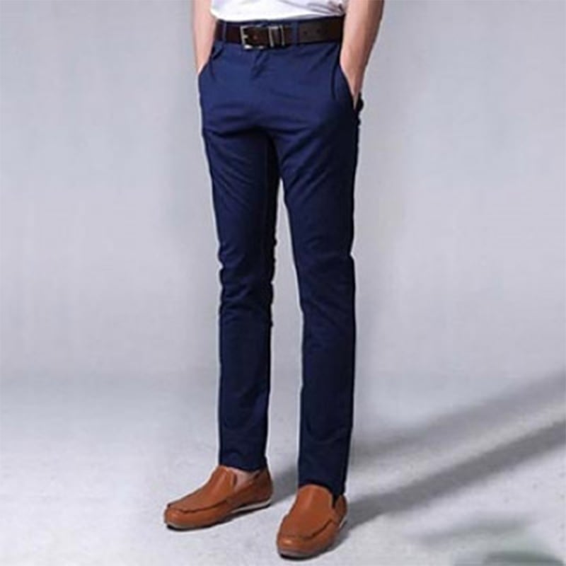 Picture of Men's Gabardine Pant (Navy Color)