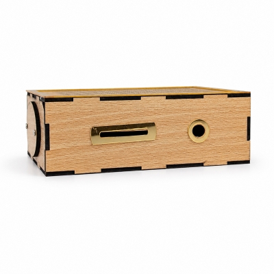 Picture of Wooden Money Saving Box (Piggy Bank) 