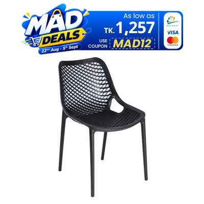 Picture of Stylee Champion Armless Chair Black