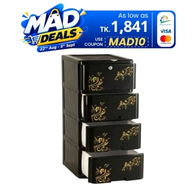Picture of Smart Closet 4 Drawer Elite Gold