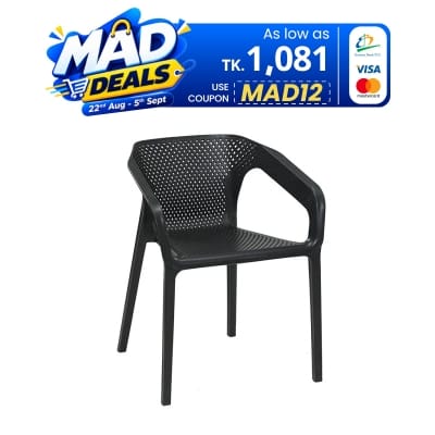 Picture of Stylee Cafe Arm Chair Black