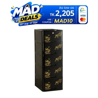 Picture of Smart Closet 5 Drawer Elite Gold