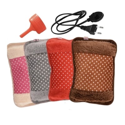 Picture of Electric Hot Water Bag / Heat Pillow and Pain Remover By Shop Exclusive - Multicolour - hot water bag - Multicolor