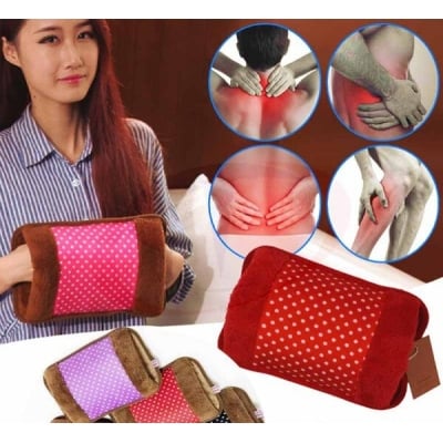 Picture of Electric Hot Water Bag / Heat Pillow and Pain Remover By Shop Exclusive - Multicolour - hot water bag - Multicolor