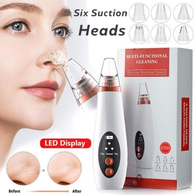Picture of Rechargeable Device for Removing Blackheads and Whiteheads for Men and Women