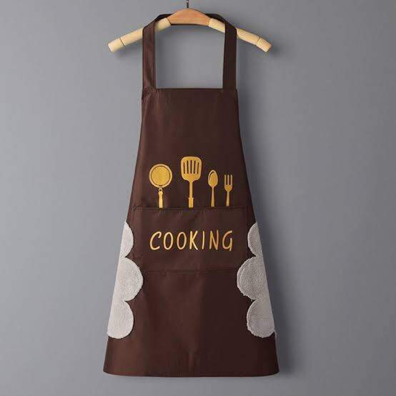 Picture of Kitchen Waterproof Apron Oil Resistant Cooking Aprons for Men and Women - Multicolor