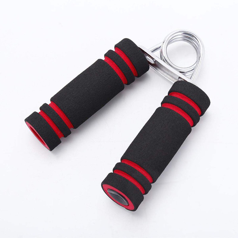 Picture of 1 Piece Hand Grip & Wrist Strengthener - Metal Exerciser For Hands, Hands And Fingers, Sponge Forarm Health Builder Gym Household Training Equipment - Multicolor