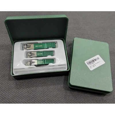 Picture of Manimate 4-Pcs Nail Clippers Set - With Nail File - Green