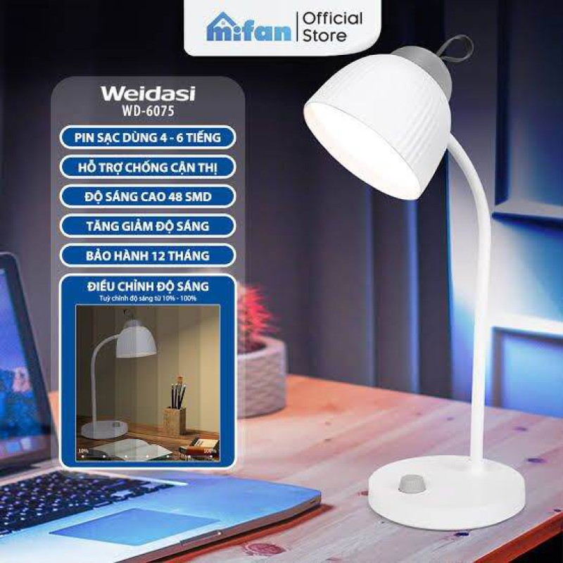 Picture of YAGE HIGH QUALITY RECHARGABLE AC /DC PORTABLE LED READING LAMP YG- 8203L. - Multicolor