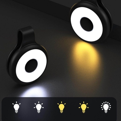 Picture of Mini Magnetic Silicone Fill Light with Suction | Portable LED Ring Light for Mobile Phones | Soft Lighting for iPhone Photos & Videos - Multicolor