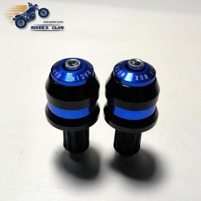 Picture of Aluminum Handle Gutli Or Universal Handle Bar Grips End Slider Cap (2pcs)- Black - Bikers Clan
