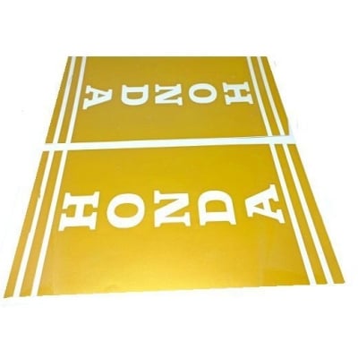 Picture of Font Suspension Fork Sticker Shock Up Sticker – Honda - Bikers Clan - Multicolor