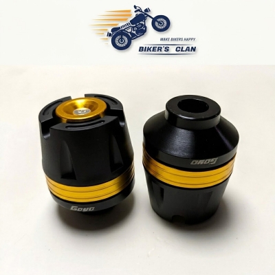 Picture of Bumper Gutli Good Quality ABS Plastic Slide Cover for Motorcycle Bumper Cap- Multicolor