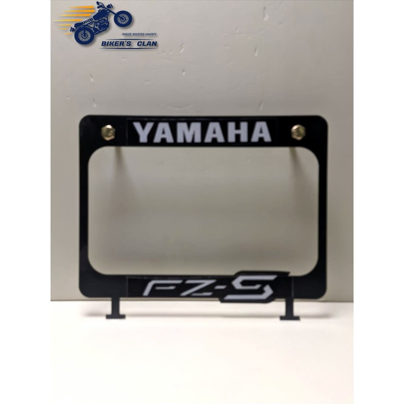 Picture of Number Plate Frame Licence Plate Frame Holder Licence Plate Top Cover for Yamaha
