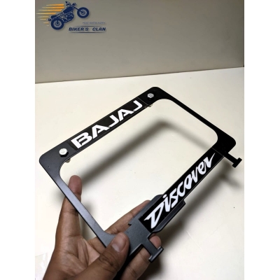 Picture of Number Plate Frame Licence Plate Frame Holder Licence Plate Top Cover for Bajaj