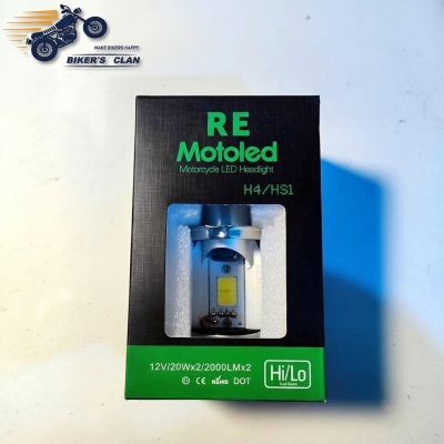 Picture of MotoLed H4 Led Headlight Bulb H-L High Low Dual Beam