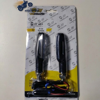 Picture of Led Turn Signal Lights Indicator Clignotant Blinker- 2PCS Multicolor - Bikers Clan