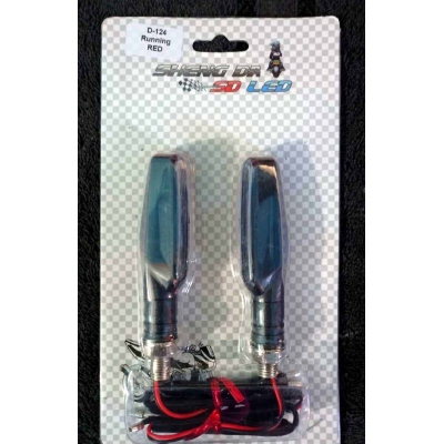 Picture of Led Turn Signal Lights Indicator Clignotant Blinker- 2PCS Multicolor - Bikers Clan